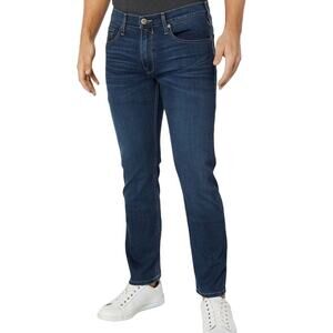 PAIGE Croft Skinny Jeans Five-Pocket Denim Federal Chuck Dark Wash Blue 28x33